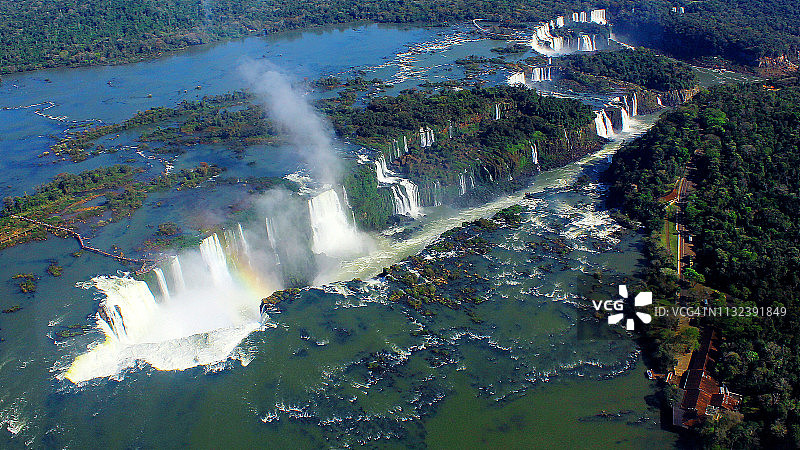伊瓜苏瀑布-伊瓜苏瀑布图片素材