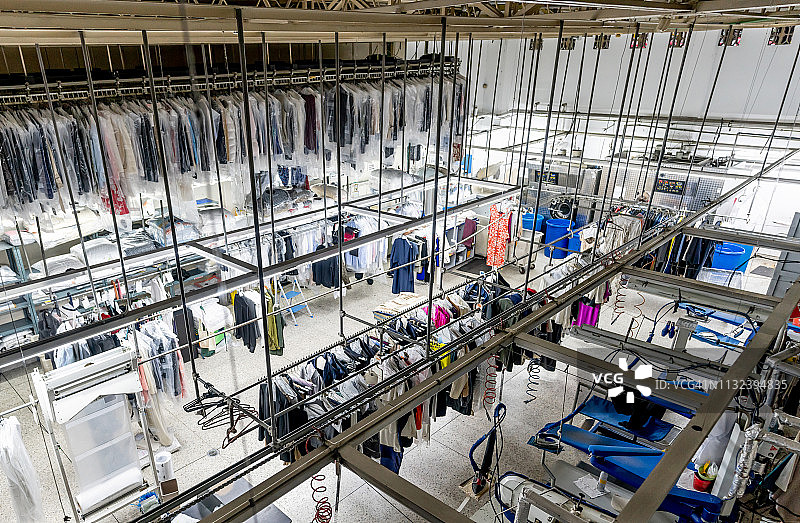 干洗服务工厂图片素材