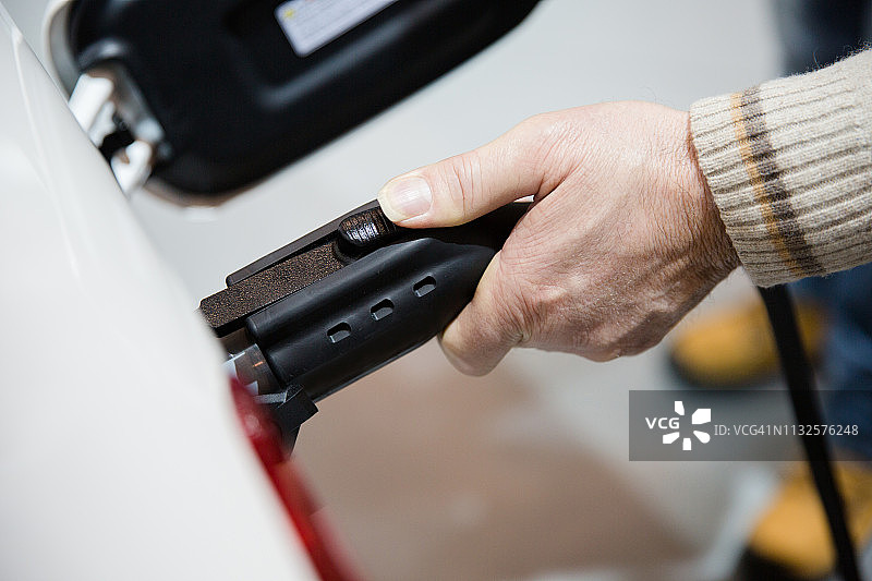 电动汽车充电图片素材