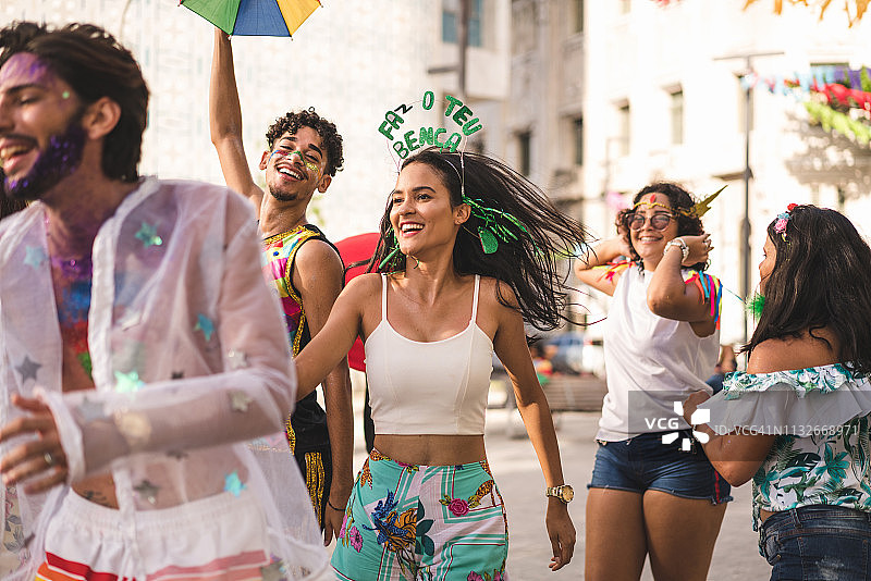 巴西街头狂欢节图片素材