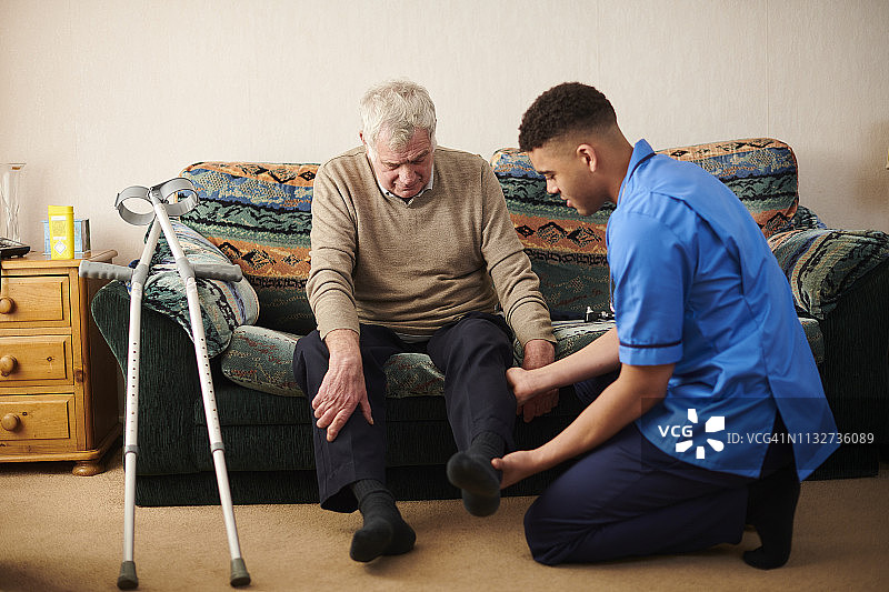 社区关怀图片素材