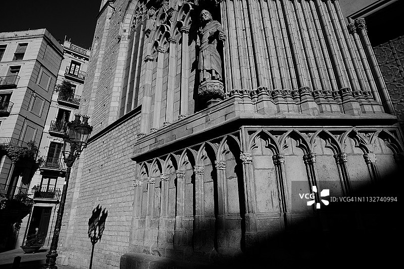 巴塞罗那海洋圣母圣殿图片素材