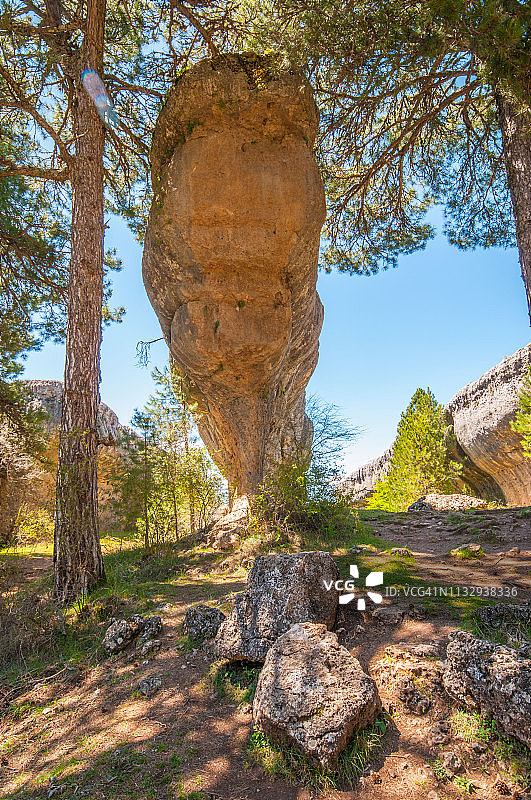 西班牙魔法之城自然公园图片素材