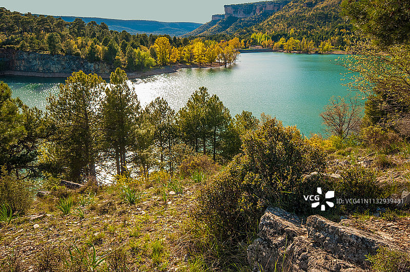 多巴水库风光图片素材