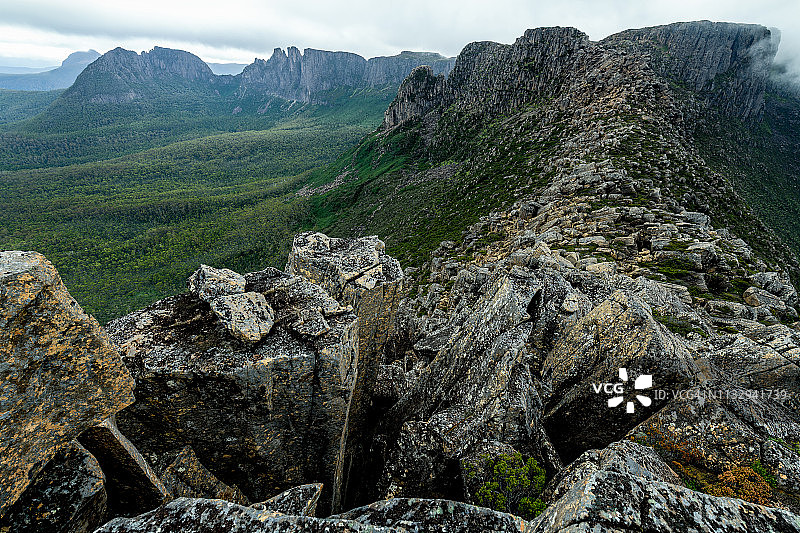 杜肯山脉图片素材