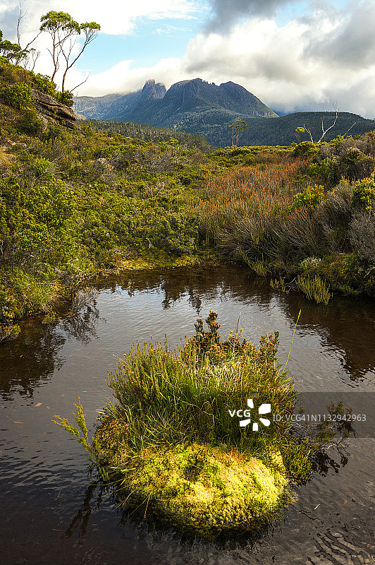 格里昂山和雅典卫城图片素材