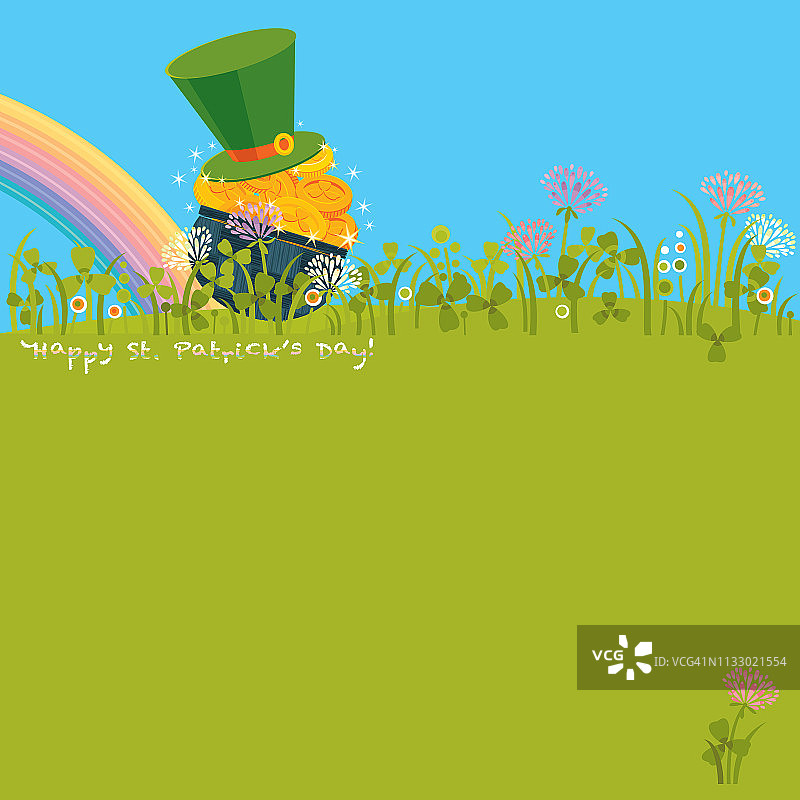 圣帕特里克节快乐！图片素材