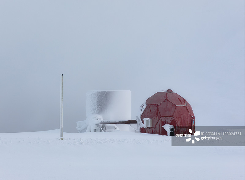 冰岛克拉夫拉的地热设备图片素材