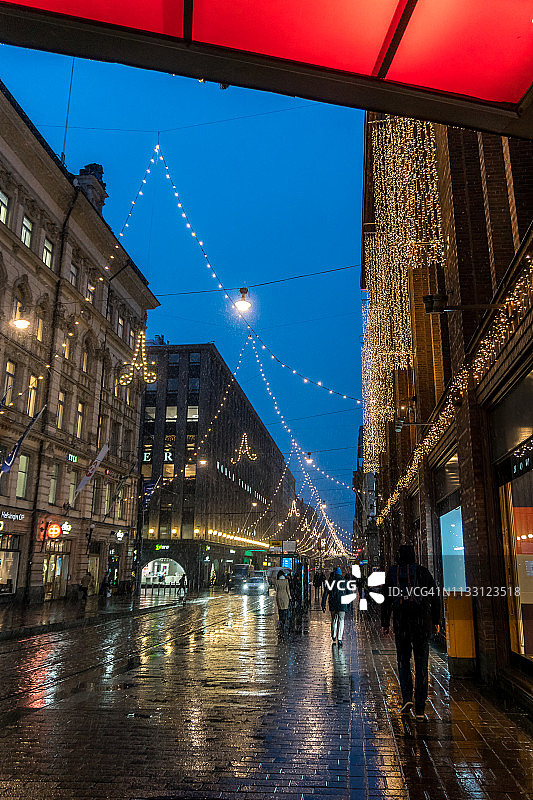 亚历山大街的街景图片素材