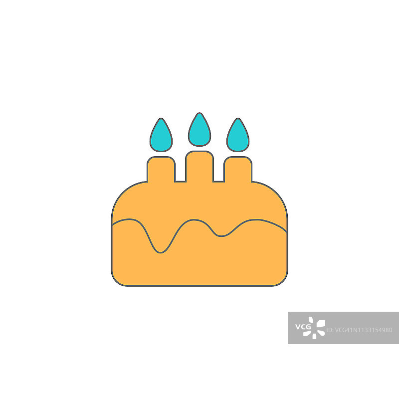 生日蛋糕图标图片素材