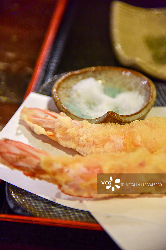 天妇罗炸虾图片素材