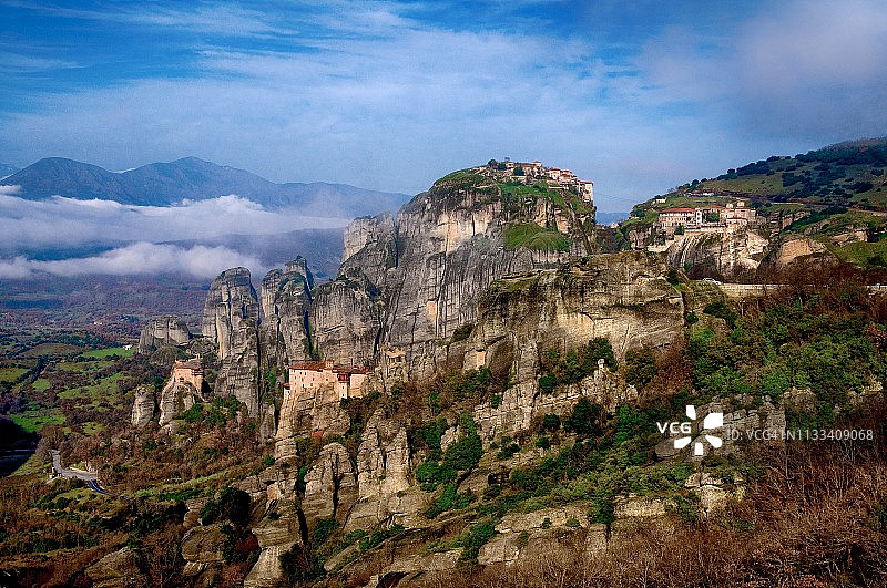 梅黛奥拉的四座修道院图片素材