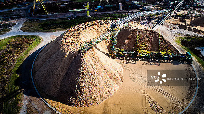 造纸厂和纸浆厂图片素材