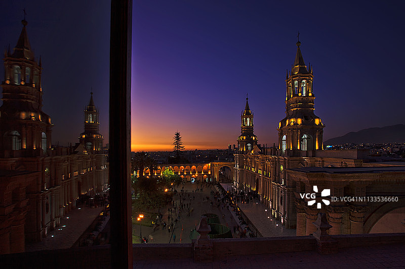 秘鲁阿雷基帕联合国教科文组织世界遗产地图片素材