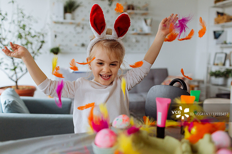 小复活节兔子图片素材