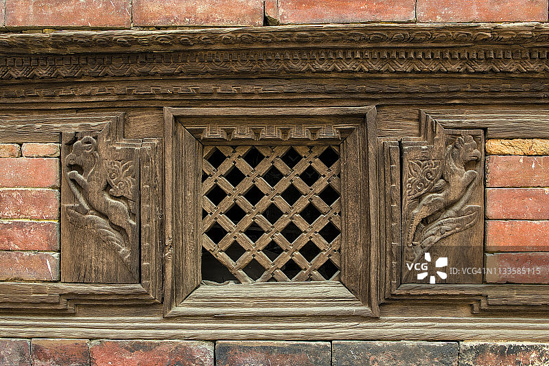 尼泊尔加德满都杜巴广场的巴桑塔布尔杜巴的工艺与建筑图片素材