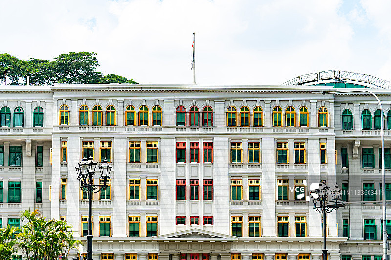 新加坡旧禧街警察局图片素材