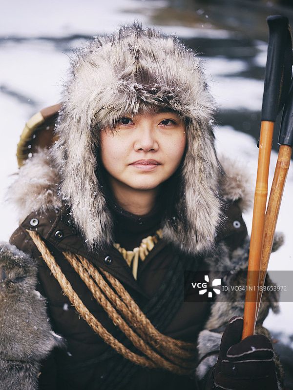 日本北极探险者图片素材