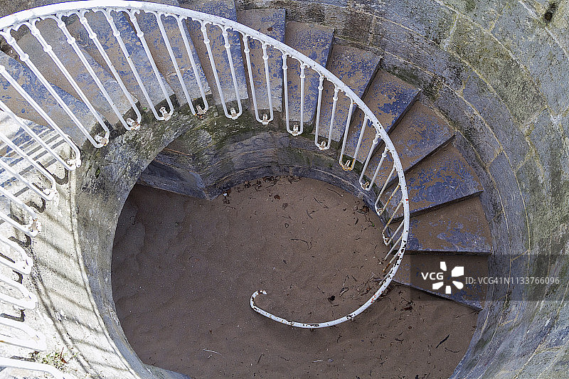 西班牙比斯开亚的莱凯蒂奥渔镇图片素材