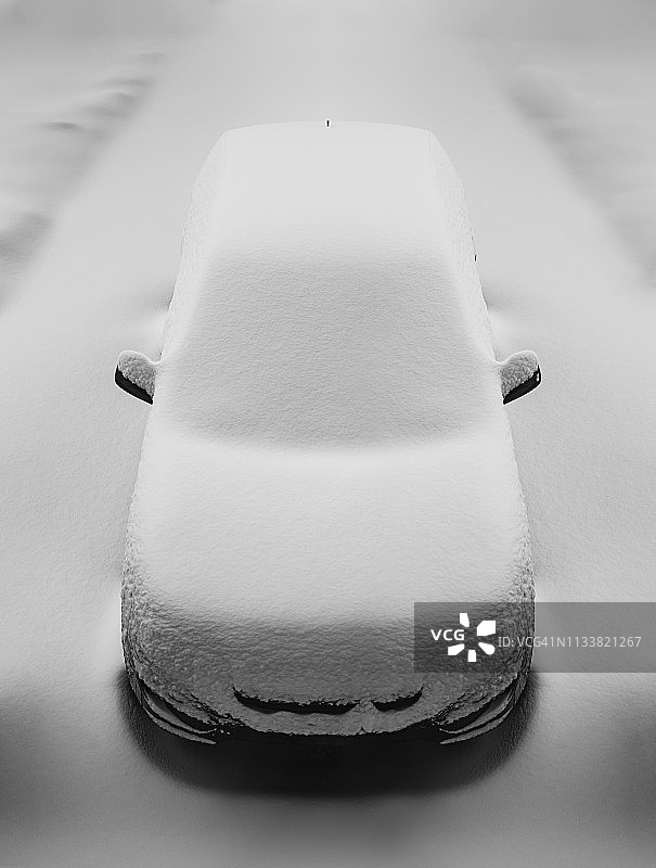 雪地SUV图片素材