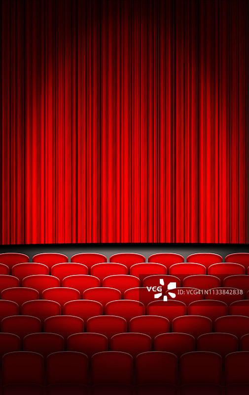 剧场舞台插画图片素材