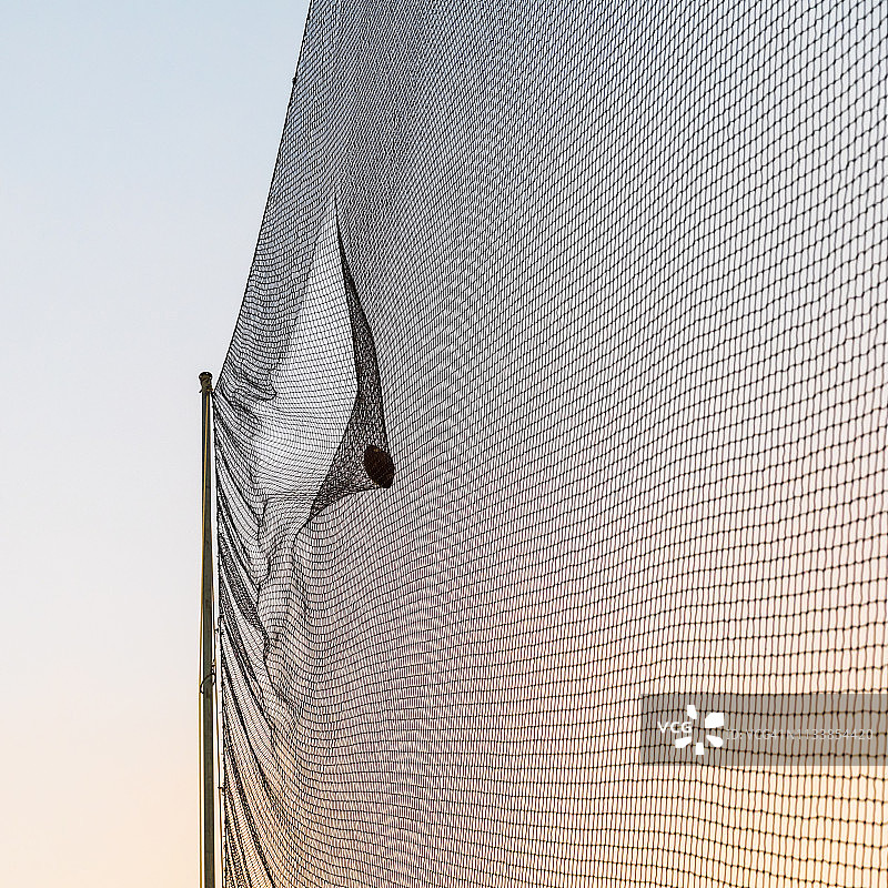 美式橄榄球触网得分图片素材