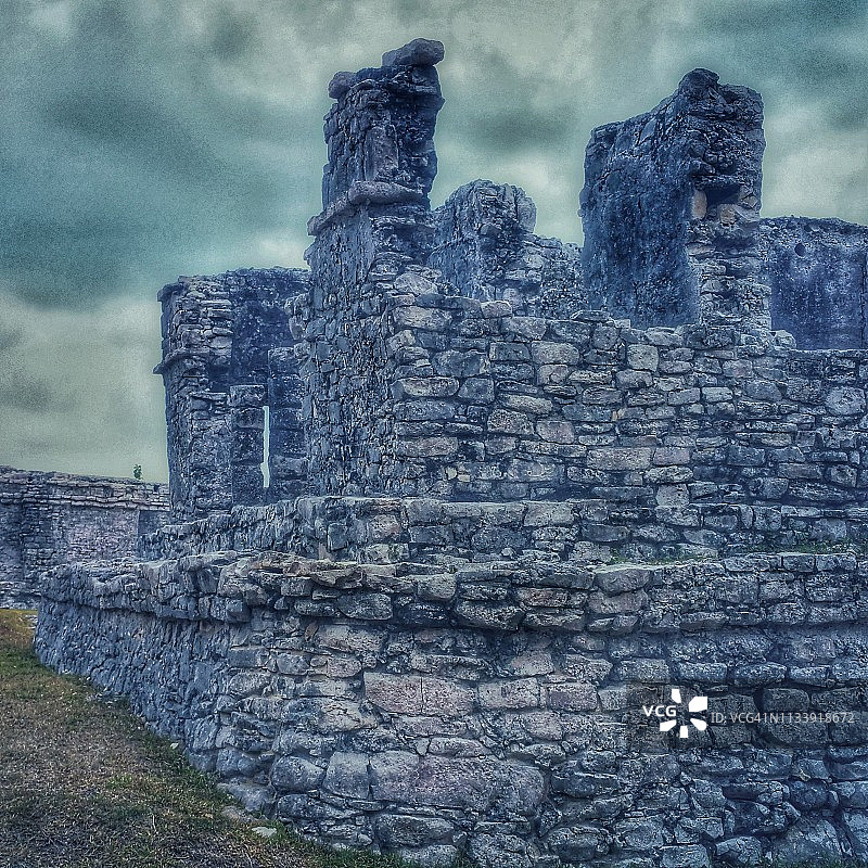 玛雅石图片素材