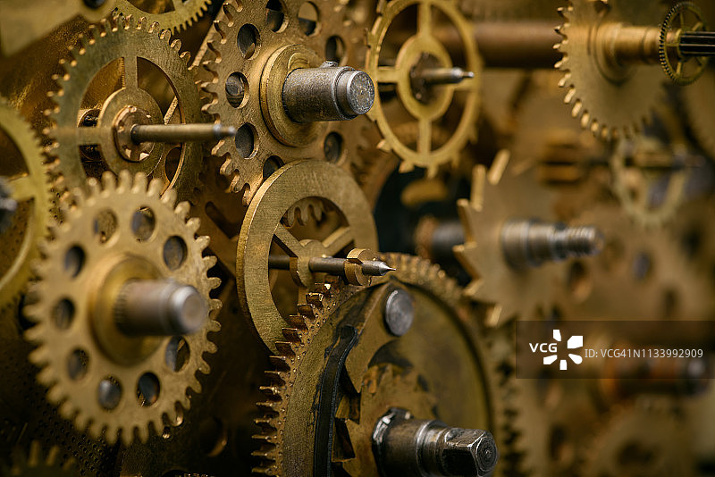 老旧机械装置图片素材