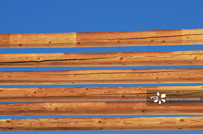 木制凉棚图片素材