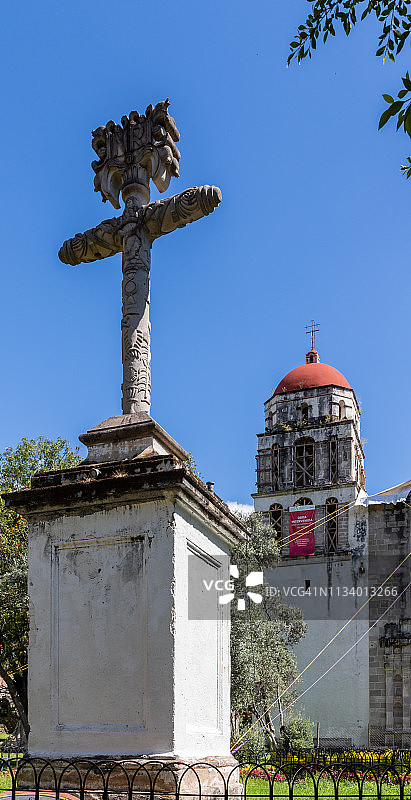 墨西哥马利纳尔科的神圣救世主教堂图片素材
