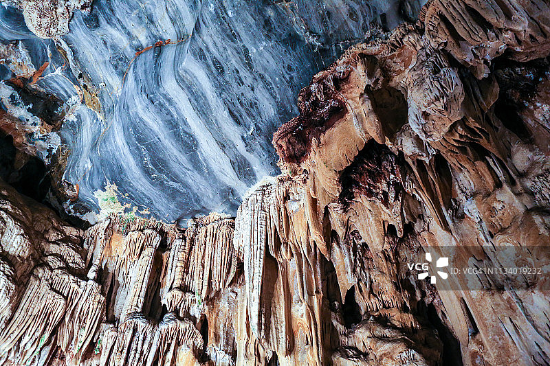 坎戈洞穴内部，奥茨胡恩图片素材