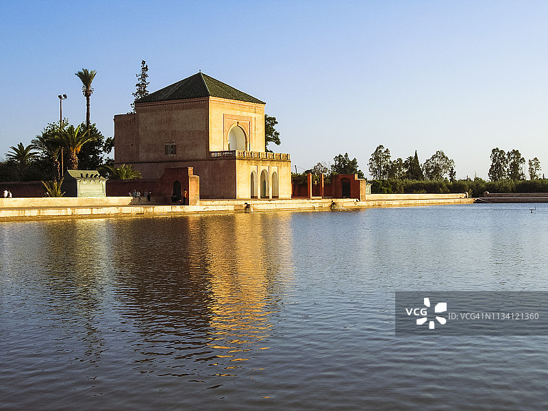 马拉喀什梅纳拉花园图片素材