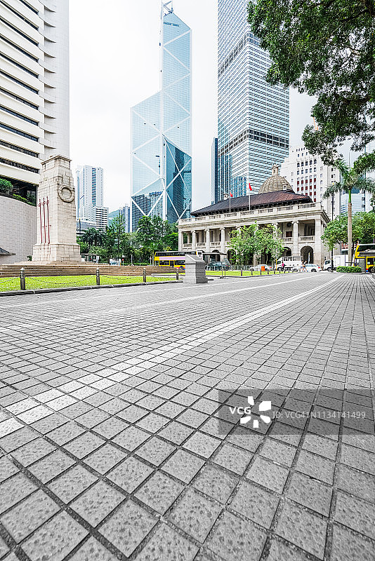 香港中央公园雕像广场图片素材