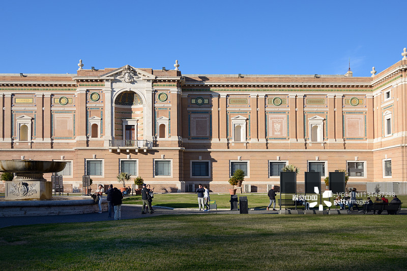 梵蒂冈博物馆和花园图片素材
