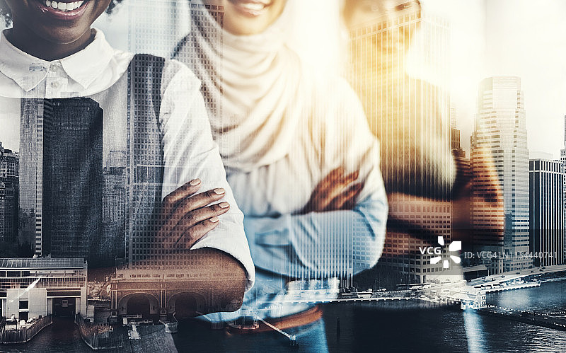 他们自信而严谨图片素材