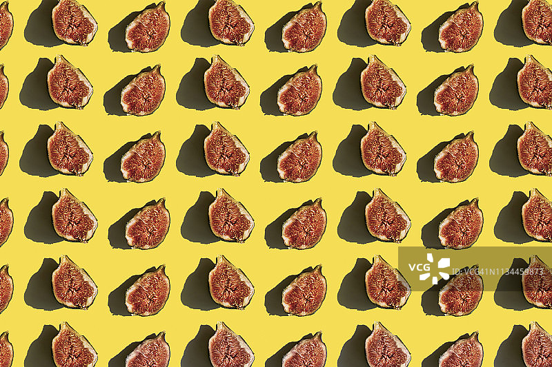 3D插画：无花果图案图片素材