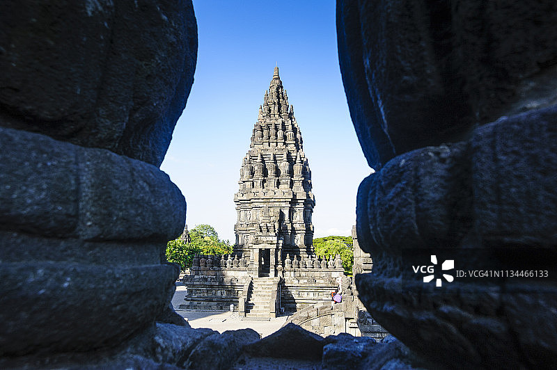 印度尼西亚爪哇岛，普兰巴南寺庙群图片素材