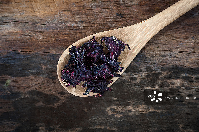 干洛神花图片素材