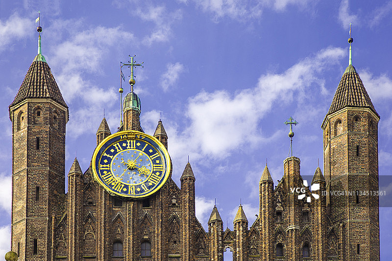 波兰格但斯克皇家教堂图片素材