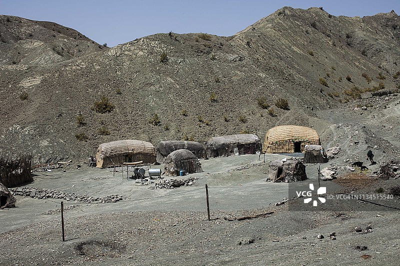 水上村庄图片素材