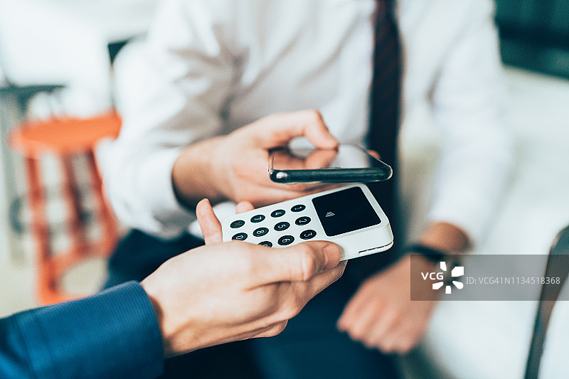 非接触式支付图片素材