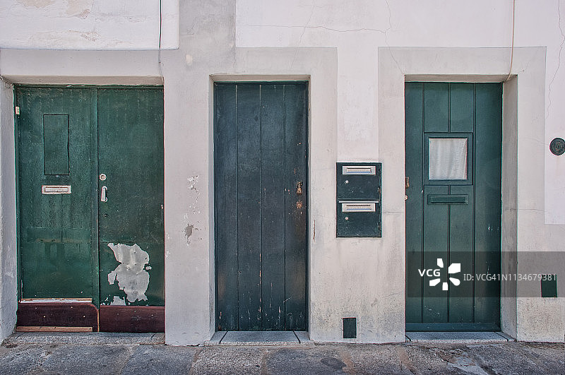 埃武拉古朴的中世纪门图片素材