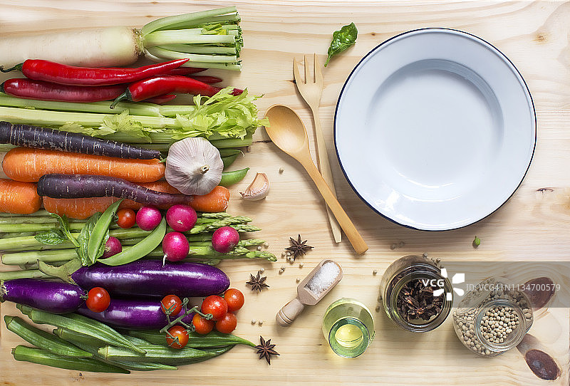 健康饮食纯素食品概念图图片素材