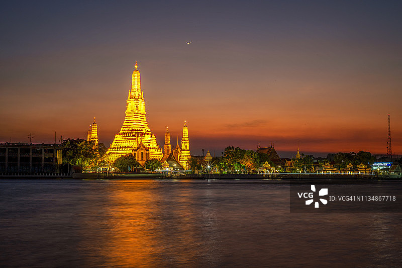 泰国曼谷黎明寺图片素材