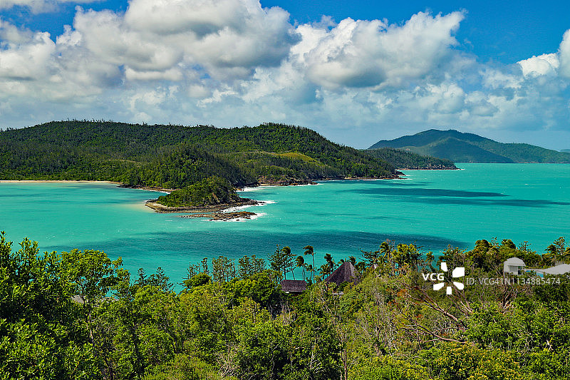 澳大利亚汉密尔顿岛独树山风景图片素材