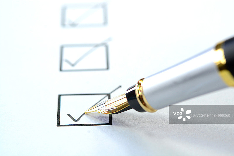 勾号标记图片素材