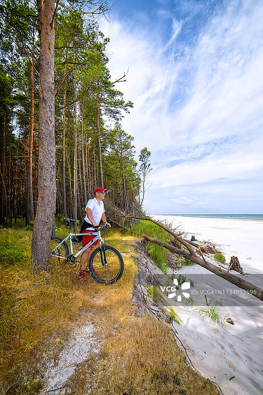 波罗的海沿岸夏季假日风光图片素材