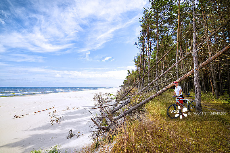 波罗的海沿岸夏季假日风光图片素材