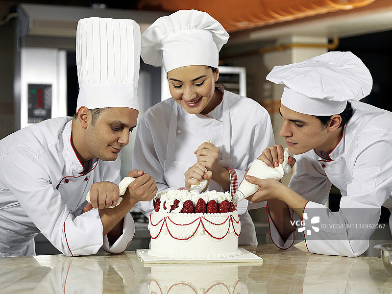 糕点厨师图片素材