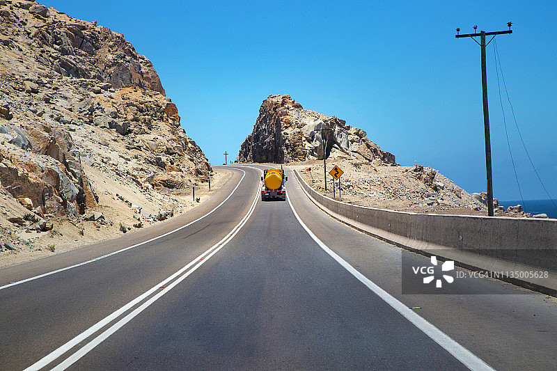 智利泛美公路5号公路图片素材